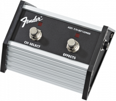 FENDER 2-BUTTON FOOTSWITCH: CHANNEL SELECT-EFFECTS ON-OFF