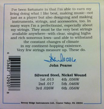 John Pearse 2900 Jazz Heavy Oulu