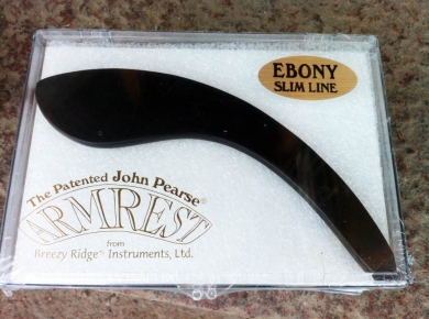 JOHN PEARSE EBONY SLIMLINE ARMREST