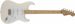 FENDER JIMMIE VAUGHAN TEX MEX STRATOCASTER, Olympic White
