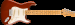 FENDER PLAYER II STRATOCASTER, Transparent Mocha Burst (Chambered) Oulu