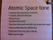 SWART ATOMIC SPACE TONE COMBO