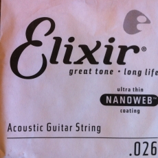 ELIXIR ACOUSTIC 80/20 .026