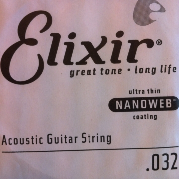 ELIXIR ACOUSTIC 80/20 .032