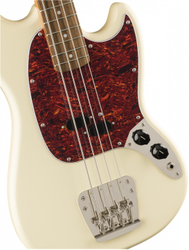 SQUIER CLASSIC VIBE '60S MUSTANG BASS, Olympic White