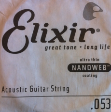 ELIXIR ACOUSTIC 80/20 .053