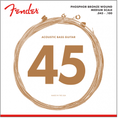 Fender 7060 Acoustic Bass Strings, Phosphor Bronze Oulu
