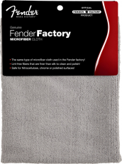 Fender Factory Microfiber Cloth, Gray Oulu