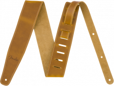 FENDER BROKEN-IN LEATHER STRAP, 2.5", NATURAL