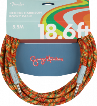 FENDER GEORGE HARRISON ROCKY INSTRUMENT CABLE 5.5M, SUORA-SUORA