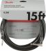 FENDER Professional Series Instrument Cable, 15ft, Straight-Angle Oulu
