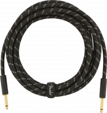 FENDER DELUXE SERIES INSTRUMENT CABLE 15ft, STRAIGHT-STRAIGHT