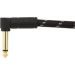 FENDER Deluxe Series Instrumenttijohto, Kulma-Kulma, 30cm, Black Tweed Oulu