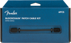 FENDER BLOCKCHAIN PATCH CABLE KIT, 6 PCS