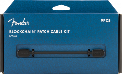 FENDER BLOCKCHAIN PATCH CABLE KIT, 9 PCS