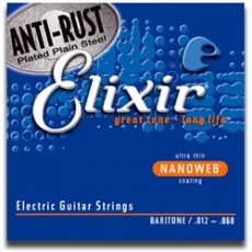 ELIXIR NANOWEB BARITONE ELECTRIC 12-68