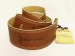 Ball glove leather/suede guitar strap Brownlack)