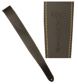 Martin Leather Strap 2" width black  Oulu kopio 103300