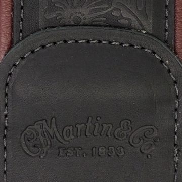 Martin Leather Strap, Garment Red/Black 18A0080 Oulu