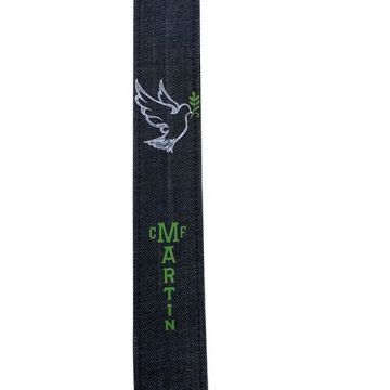 Martin Denim Strap: Peace Dove  Item No. 18A0107 Oulu