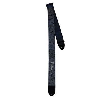 Martin Denim Strap: Scroll-and-Leaf Pattern   Item No. 18A0109 Oulu