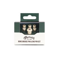 MARTIN BONE BRIDGE PINS PAUA INLAY  