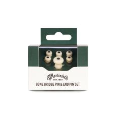 MARTIN BONE BRIDGE PINS BLACK INLAY