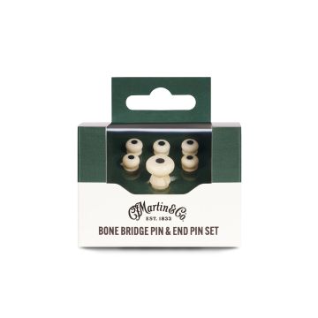 MARTIN BONE BRIDGE PINS BLACK INLAY