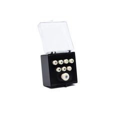 Martin Pearl Inlaid Bridge & Endpins - White 18APP45 Oulu