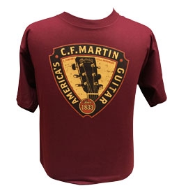  T-shirt with Headstock on Front