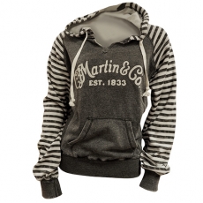 Martin Women’s Vintage Striped Sleeve Hoodie