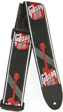 Gibson 2" Woven Strap with Gibson Logo