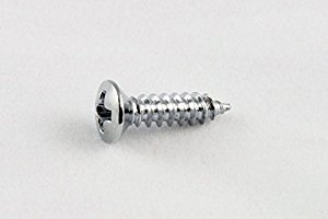 Chrome Fender Size Pickguard Screw