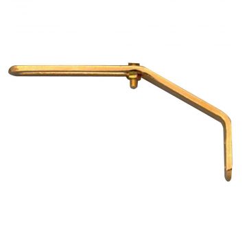 Archtop Pickguard Support Bracket, Gold