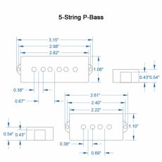 LOLLAR PRECISION BASS 5-STRING SPLIT COIL