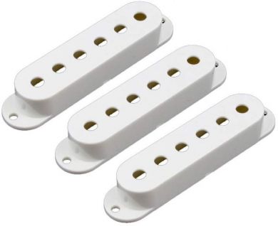 White Strat Pickup Cover Set