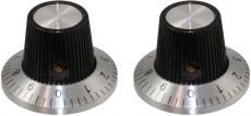 Radio Knob Pair