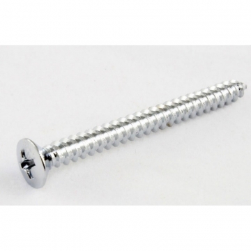 Neckplate Screw, Chrome