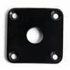 Black Metal Jackplate for Les Paul Oulu