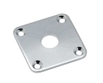 Chrome Jackplate for Les Paul