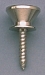 Nickel Strap Button (1pc)
