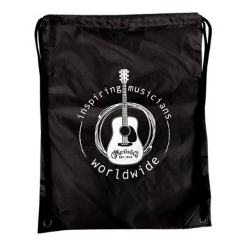 Martin Drawstring Backpack (Black) Oulu