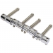 Nickel Bass Bridge Saddles (set of 4)