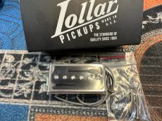 LOLLAR SINGLE COIL FOR HUMBUCKER NECK, NICKEL/GLOSS BLACK Oulu