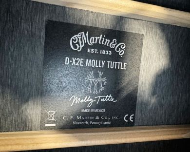 Martin D-X2E MOLLY TUTTLE