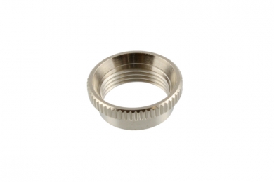 Deep Round Nut for Switchcraft, Nickel