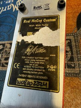 REAL MCCOY CUSTOM WAH Oulu