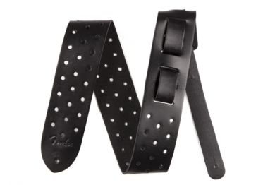 Fender Large Punched Leather Strap 2,5"  Oulu