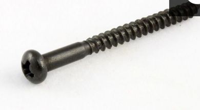 Bass Pickup Screw, Black Black Bass Pickup Screws