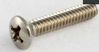 Stainless Pickup Mounting Screw for Strat